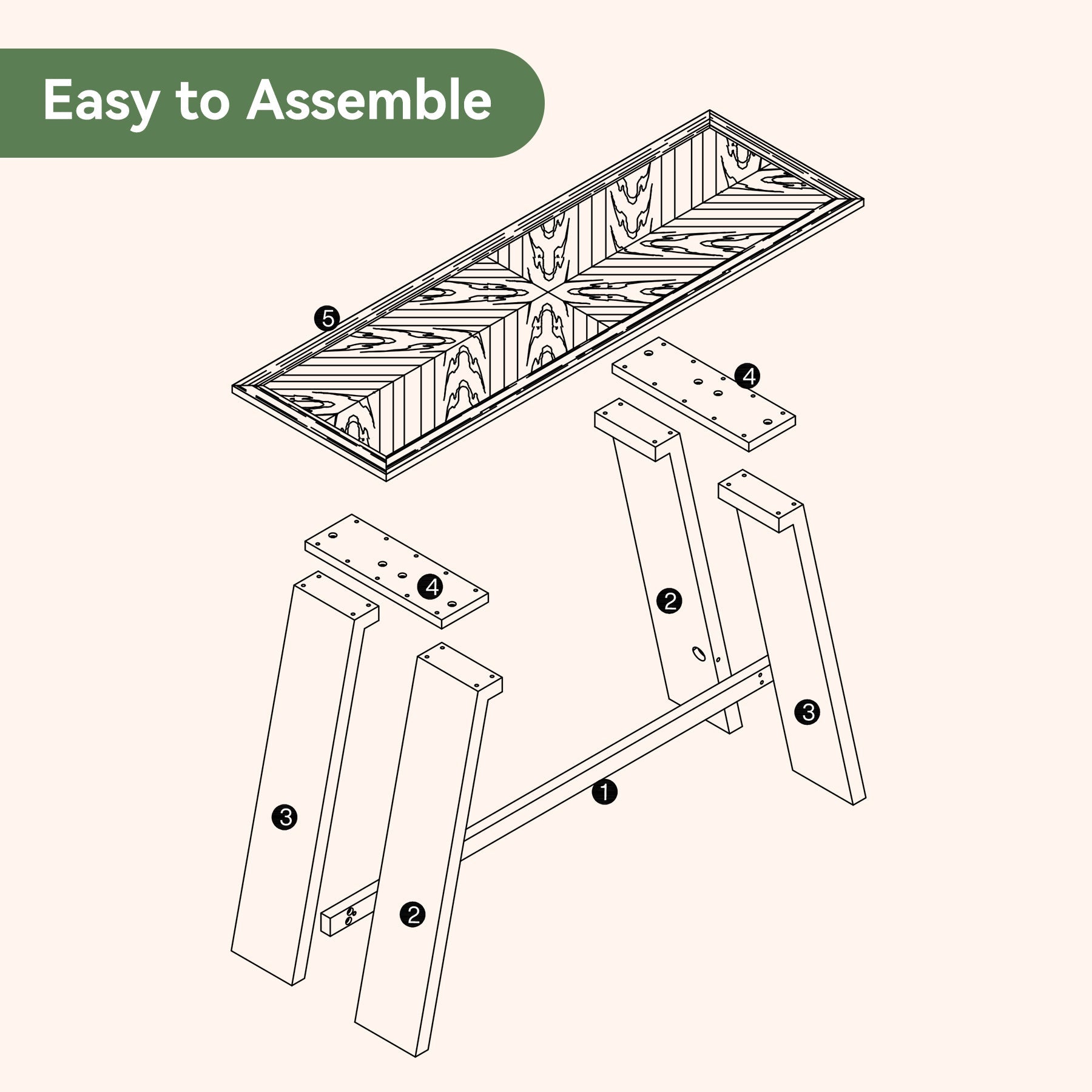 Solid Wood Console Table, 63" Farmhouse Sofa Table Behind Couch