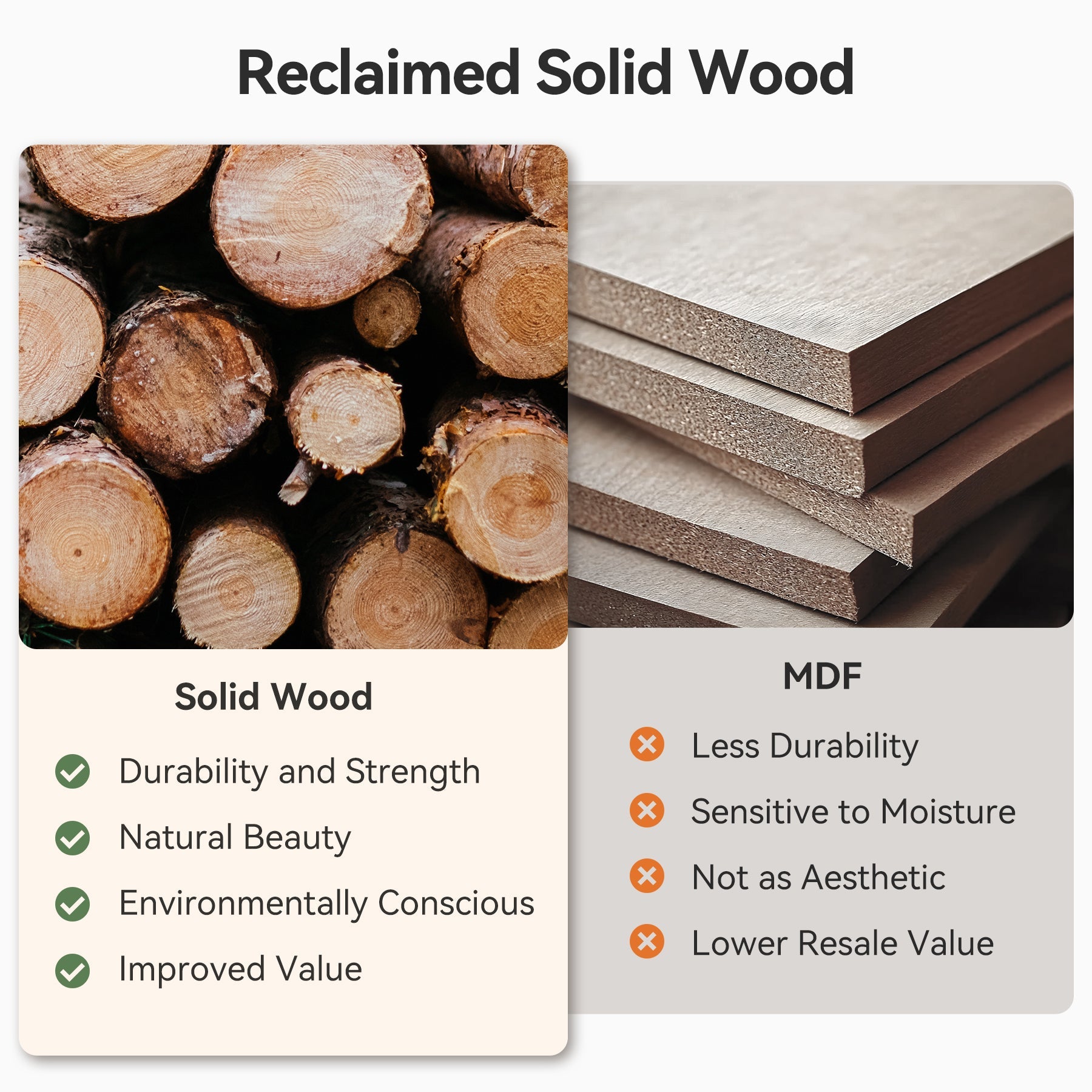 2-Tier Solid Wood Console Table, 41.3" Entryway Table with Storage Shelf