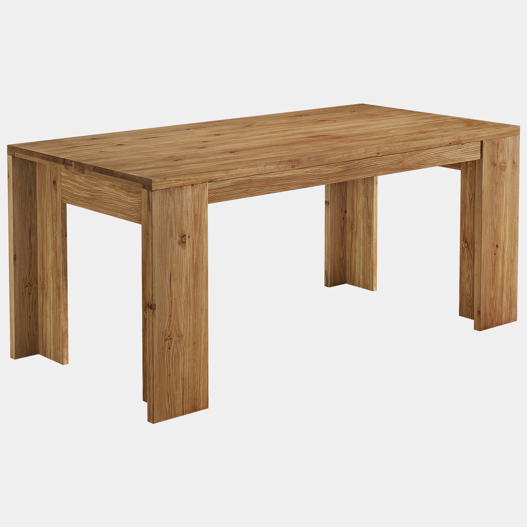 Tribesigns 63" Solid Wood Executive Desk, Farmhouse Office Desk for Home