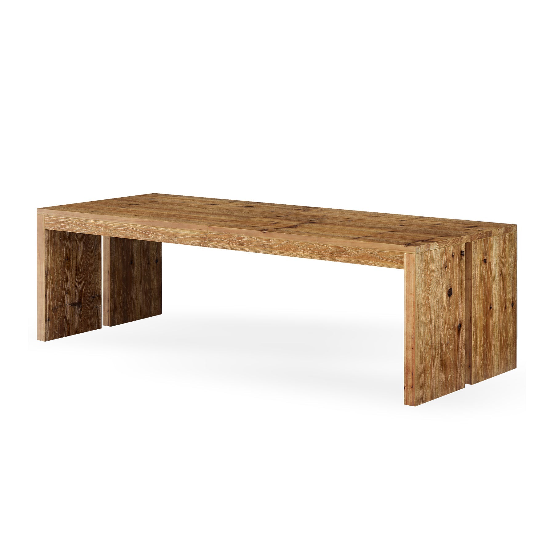 78.7" Extra Long Solid Wood Desk for 2 People, Large Home Office Computer Workstation with Heavy-Duty Frame