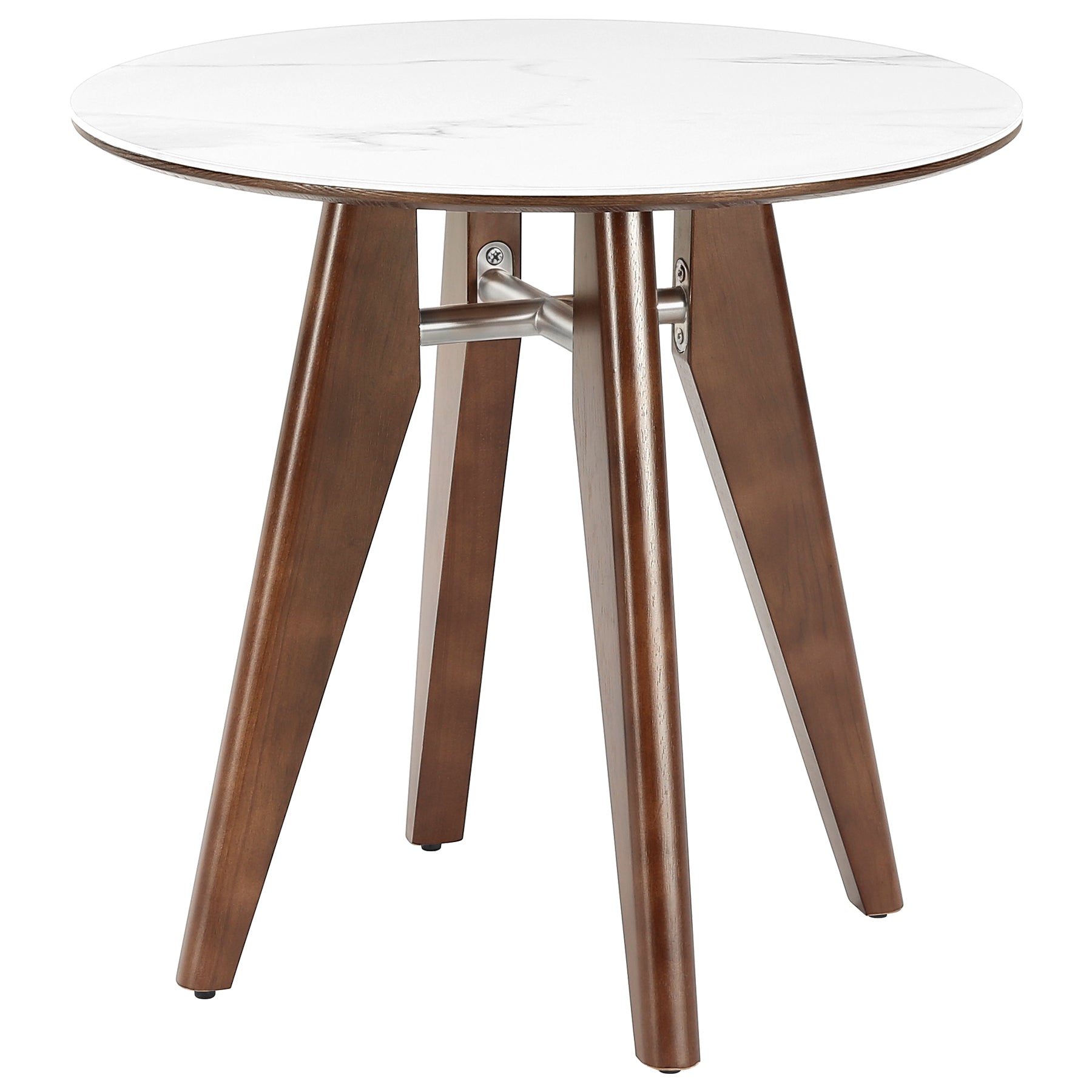 31" Conference Table, Solid Wood Meeting Room Table with Sintered Stone Tabletop