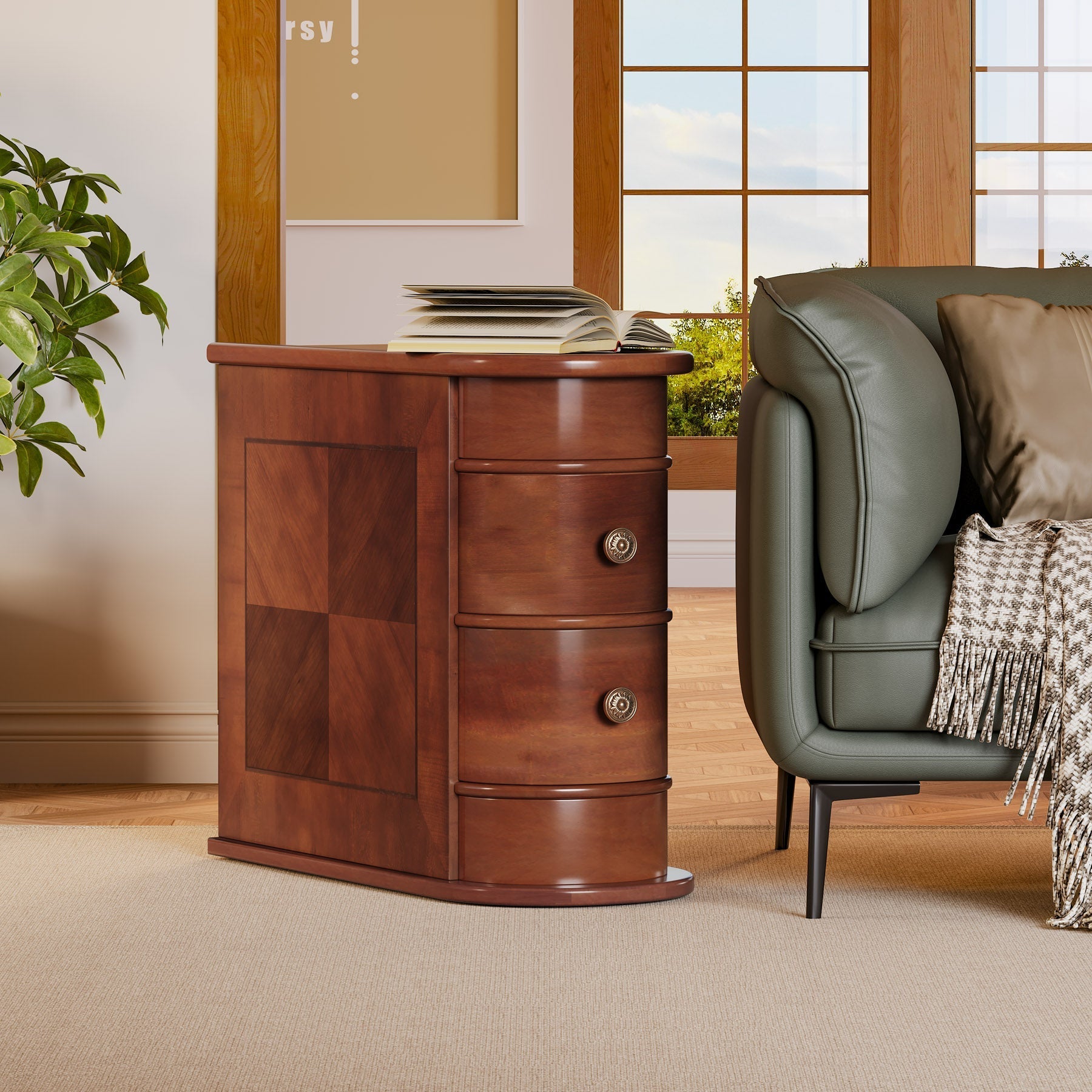 Tribesigns End Table - Thumbnail 3